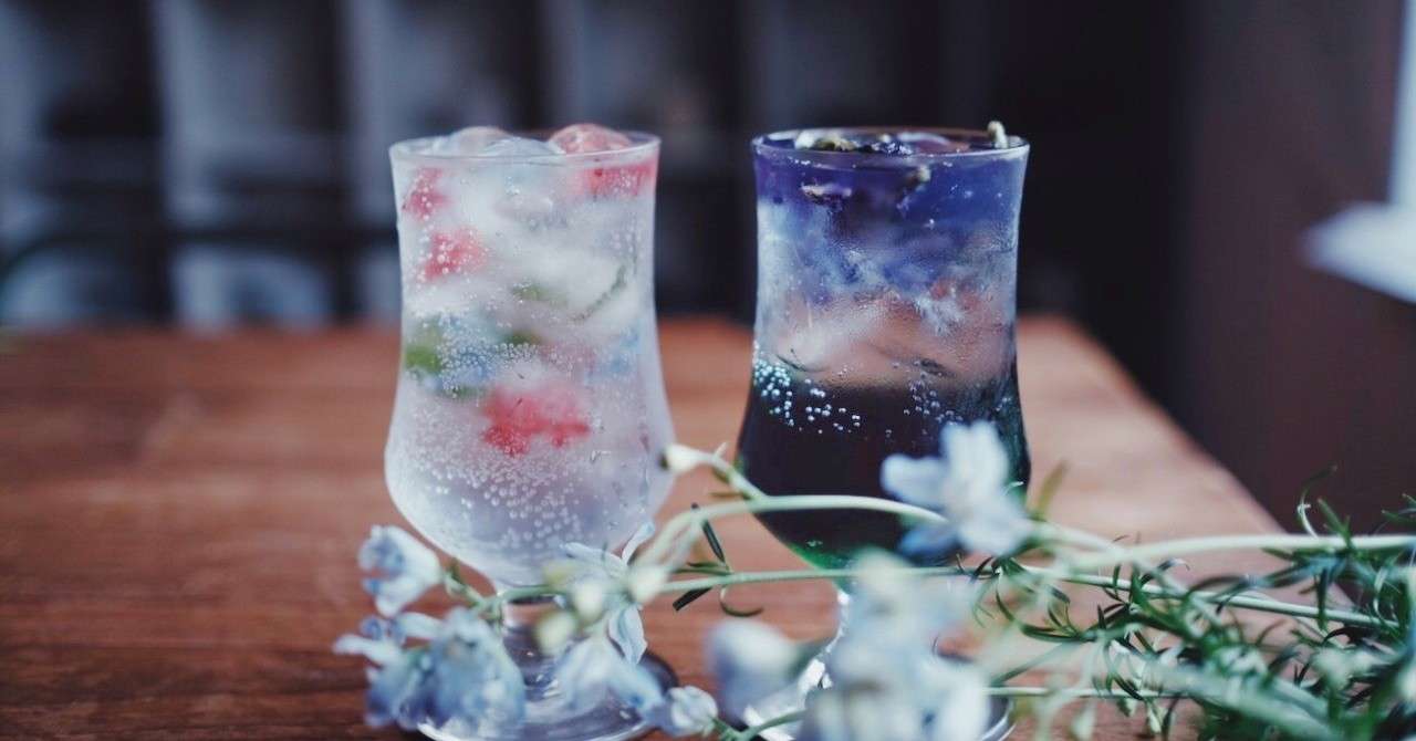 目にも体にも美しい青いドリンクを ときめくdrinkproject 古性のち Note