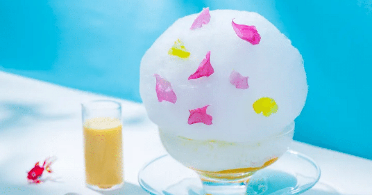 OMO7大阪×かき氷】夏祭りの風物詩と大阪名物が出会った奇跡！「綿あめ