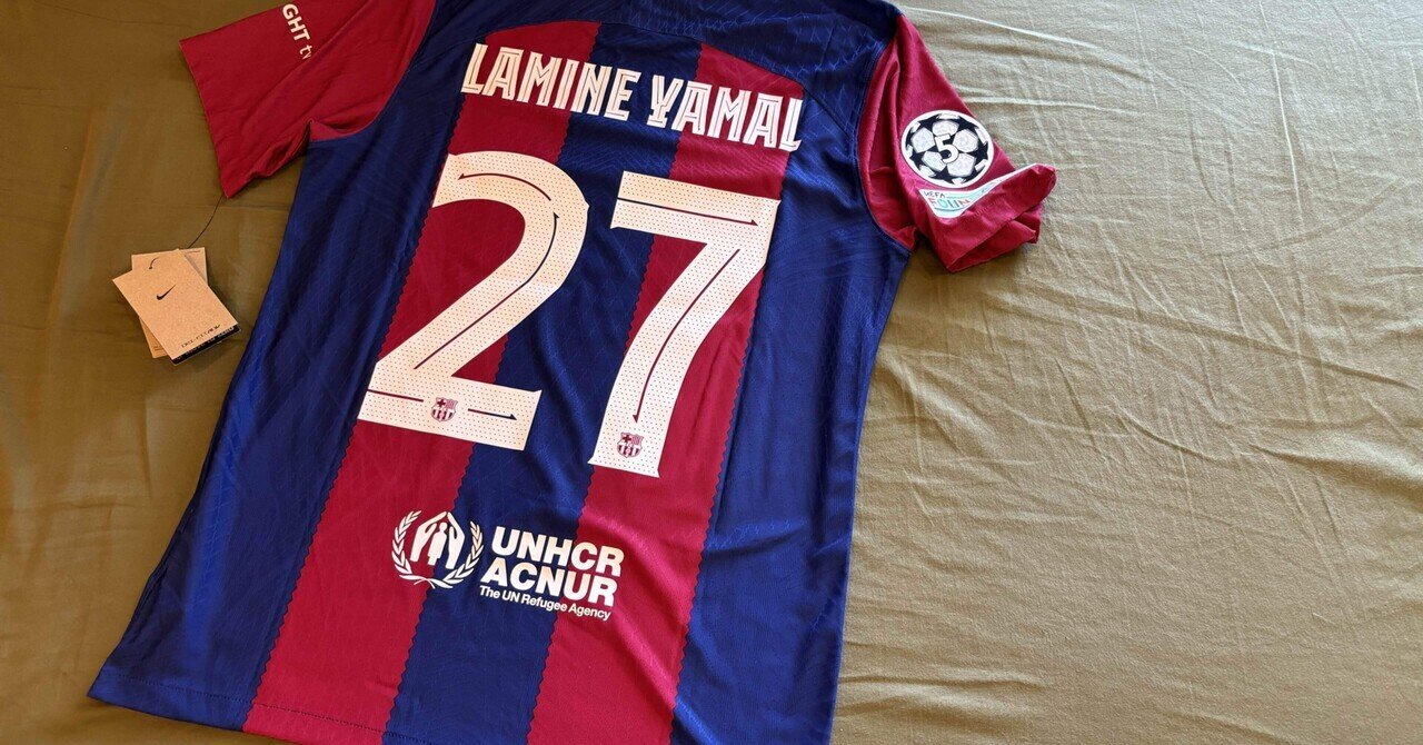 DAY1】23−24 FC Barcelona Home #27 Lamine Yamal | Not for