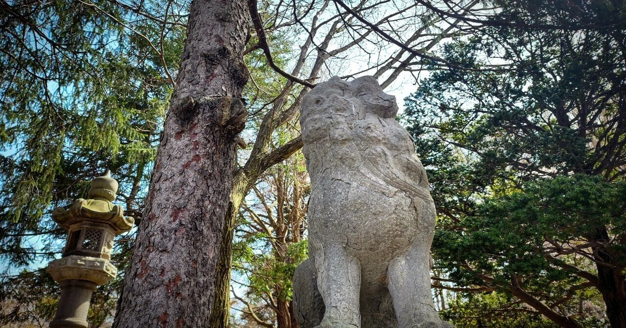 岩内神社の狛犬・手水鉢が岩内町文化財に指定されました｜北海道いわ