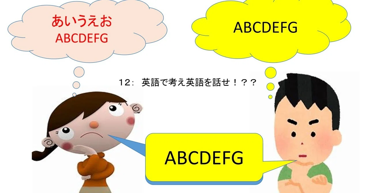 考え 英語 で