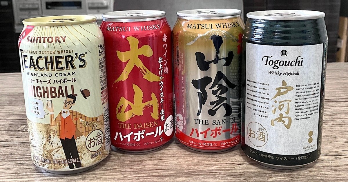 缶ハイボール4種お試し買い｜MWM MIZORAH