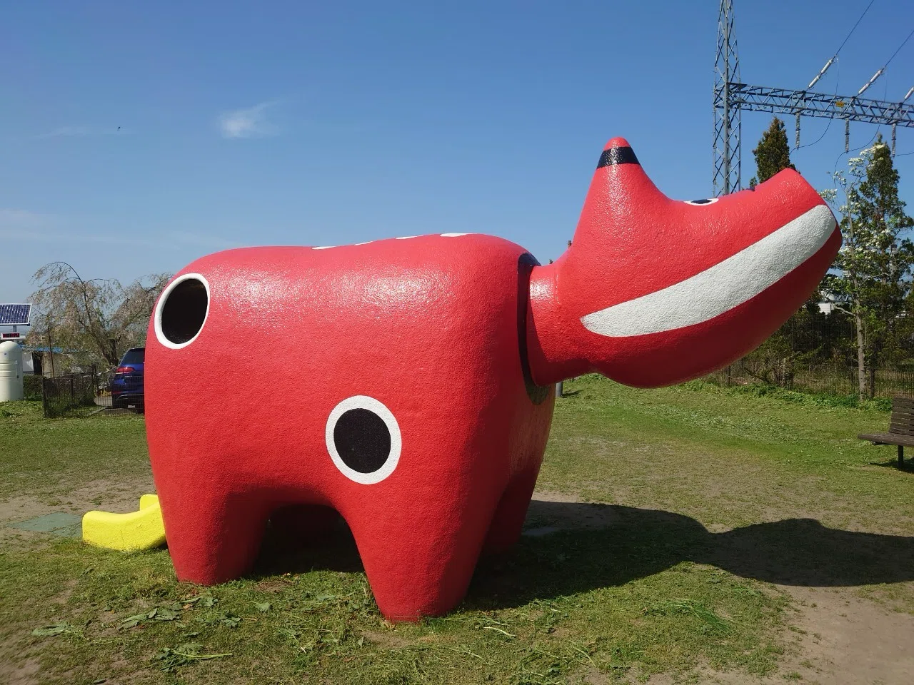②赤べこ公園&アカベコランド(2024.4☆2歳11ヵ月)｜さっちゃん