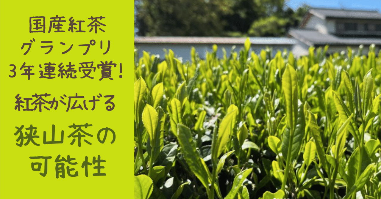 国産紅茶グランプリ3年連続受賞！紅茶が広げる狭山茶の可能性 | 埼玉県入間市 ｜たくろー/ 地域の火種を探しつなぐ