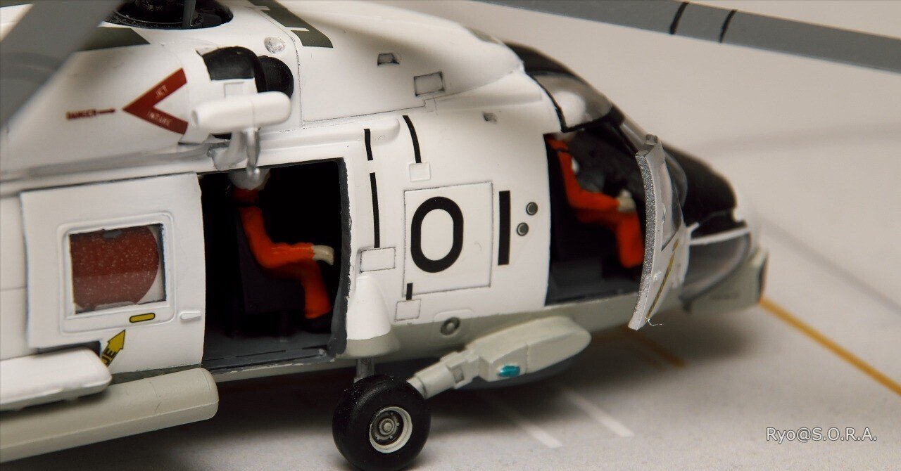 プラモデル製作記 ハセガワ 1/72 SH-60J シーホーク｜Ryo@S.O.R.A.