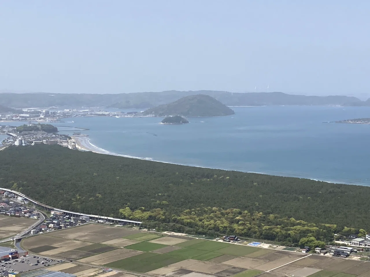 風景印さんぽ#14 唐津城 虹の松原 鏡山(佐賀県唐津市)｜たけきみ