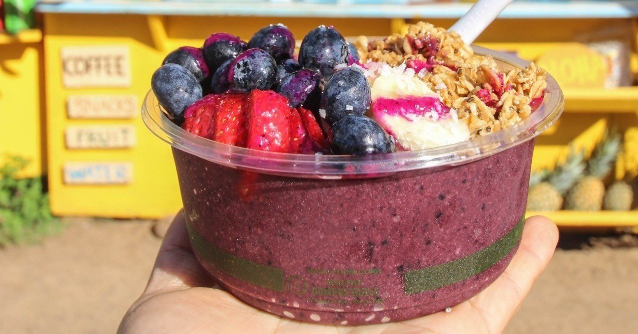 ノースショアのアサイーボウル｜世界のお菓子（食）を巡る旅#21｜ライツ社