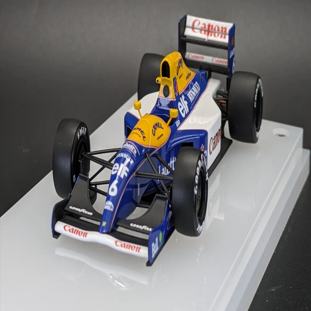 scratch build 1/43 Williams Renault FW14 French G.P. 1991 ｜n_mansell