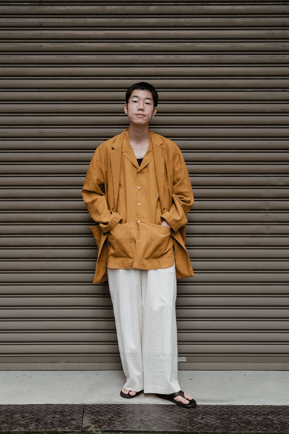 フ*ワ様 Musterwerk別注　MAATEE&SONS シルク ペインターパ Musterwerk別注 MAATEE&SONS シルク ペインターパンツ 2 MAATEE&SONS