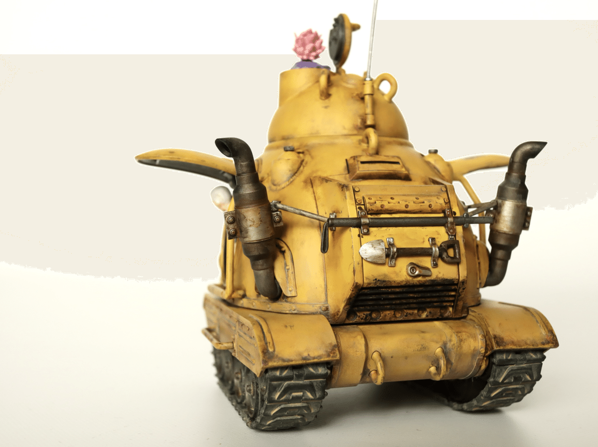 サンドランド国王軍戦車隊104号車のプラモデルをつくる｜渡辺あきら
