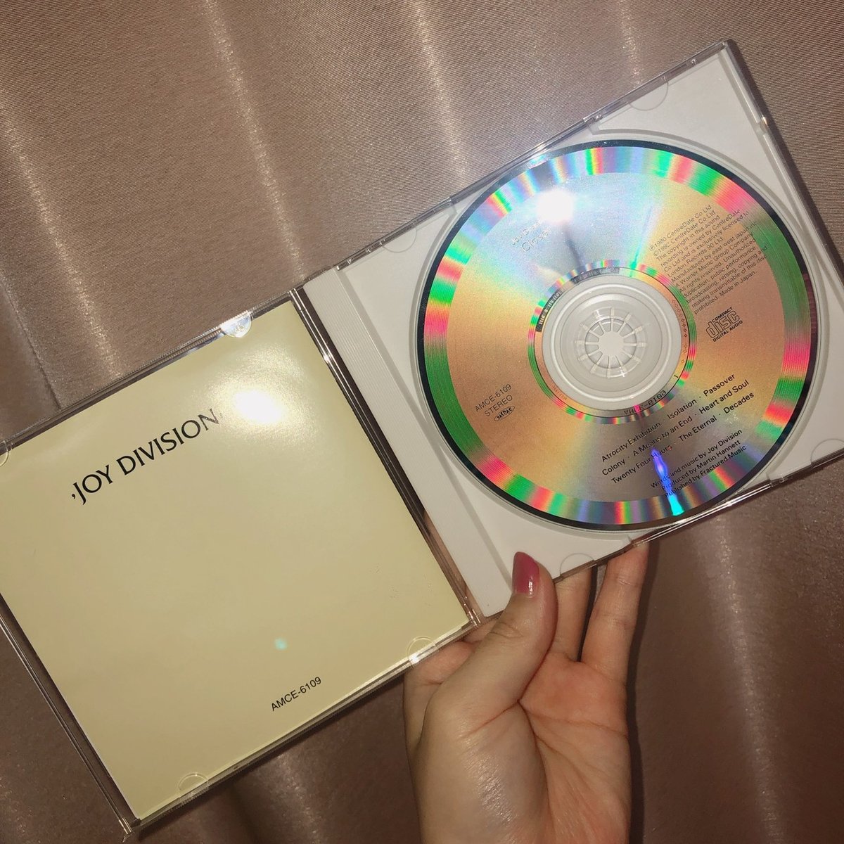 JOY DIVISION ⭐CLOSER⭐日本盤⭐解説、英詩、訳詩付