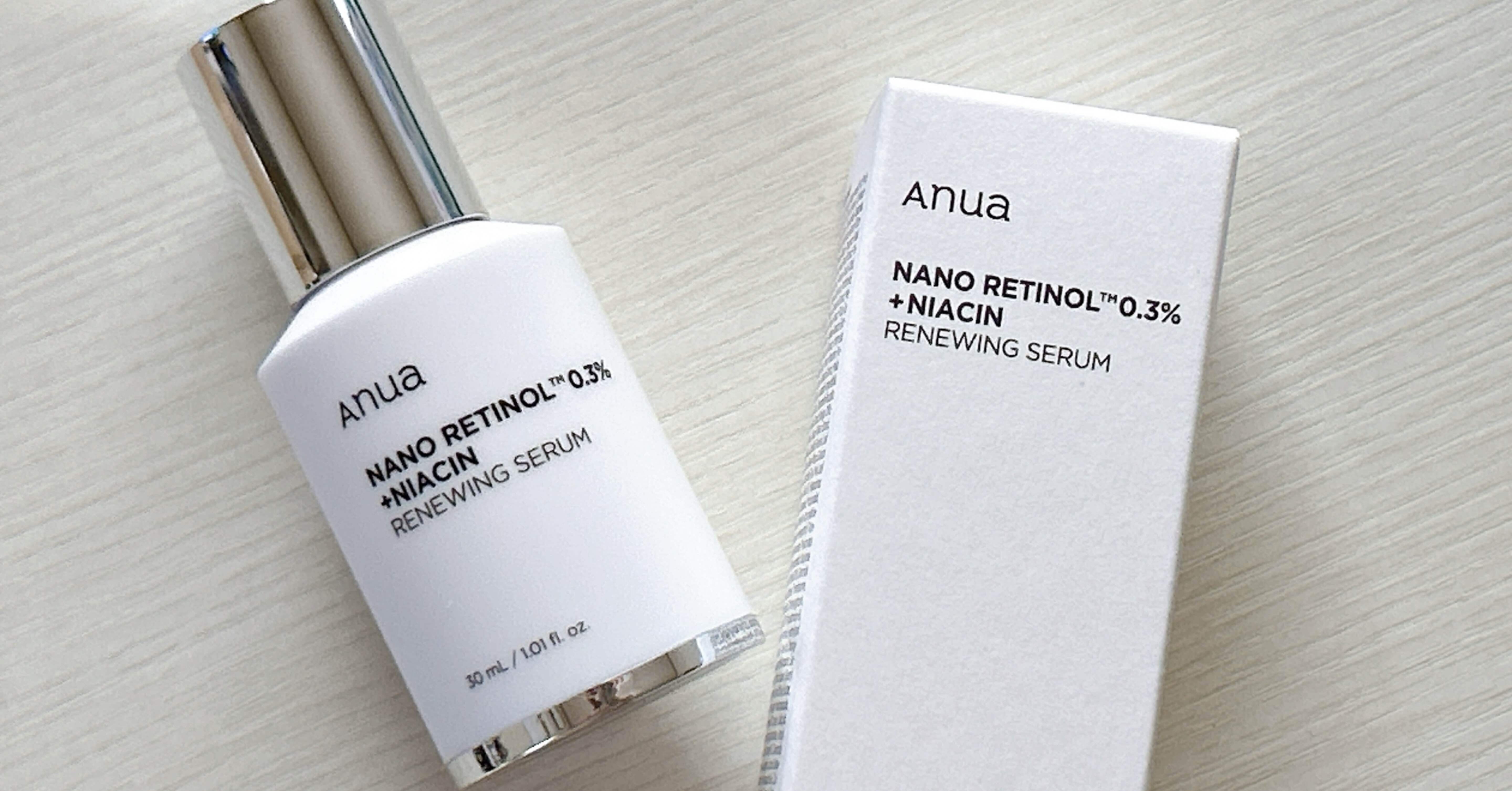 使い切りレビュー】高濃度レチノール美容液 Anua｜ふみ@美容垢