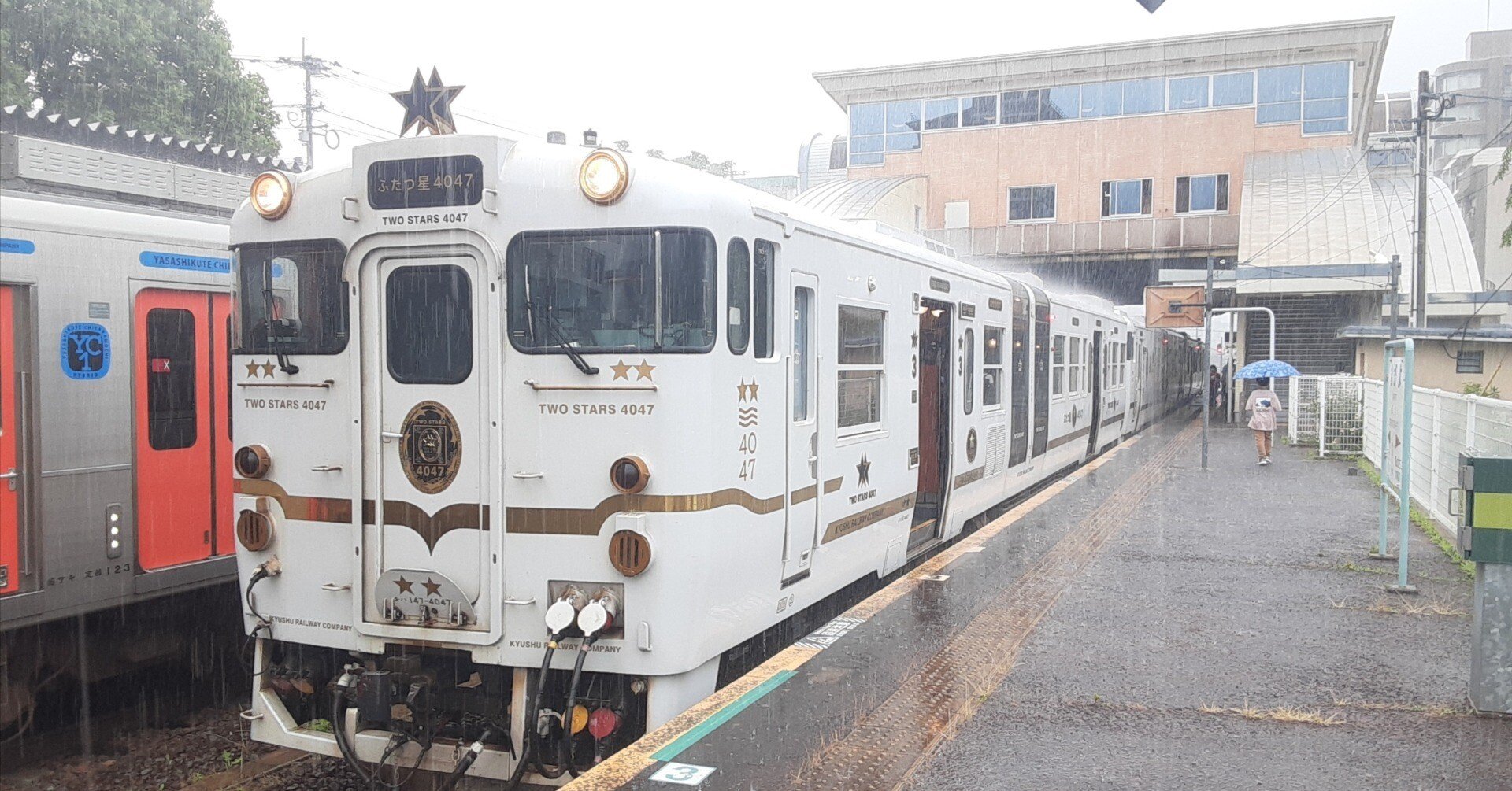 長崎・佐賀を走る、観光特急列車ふたつ星4047長崎駅から諫早駅まで乗車