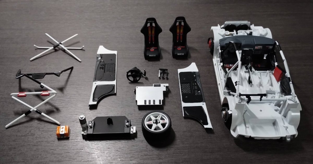 超ハイテンポに進む製作【タミヤ1/24 カローラWRC】Part.1