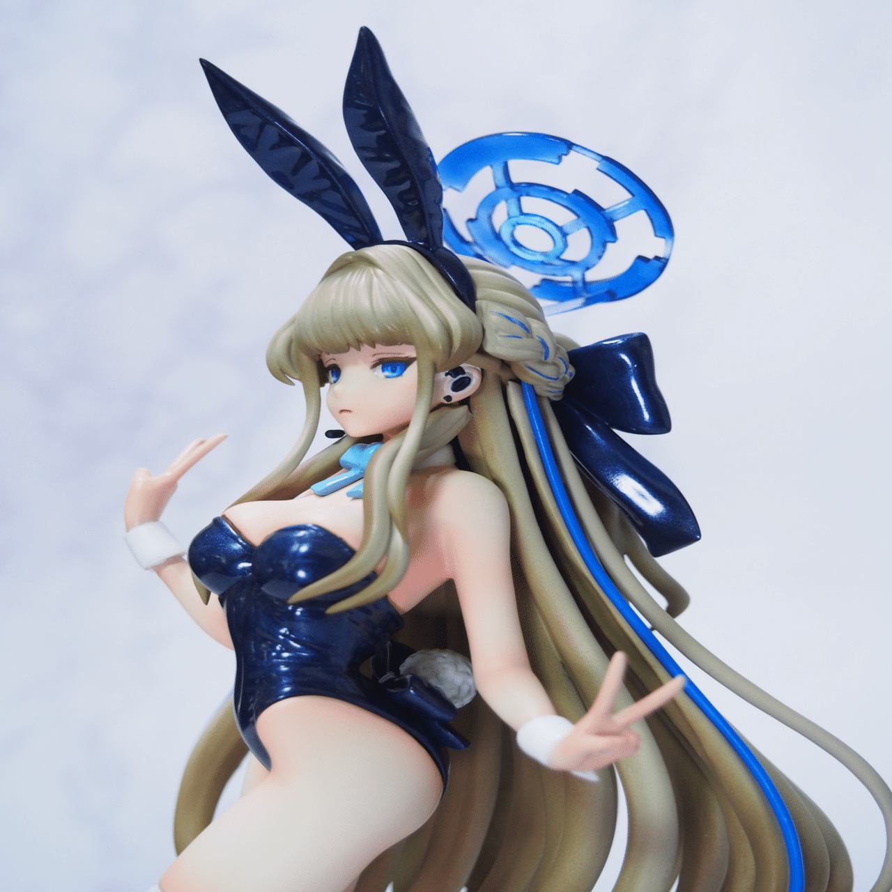 ブルーアーカイブ バニートキ ガレージキット 完成写真 #ブルアカ｜月