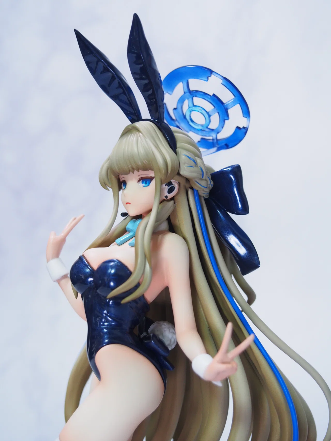 ブルーアーカイブ バニートキ ガレージキット 完成写真 #ブルアカ|月 ブルーアーカイブ バニートキ ガレージキット 完成写真 #ブルアカ|月