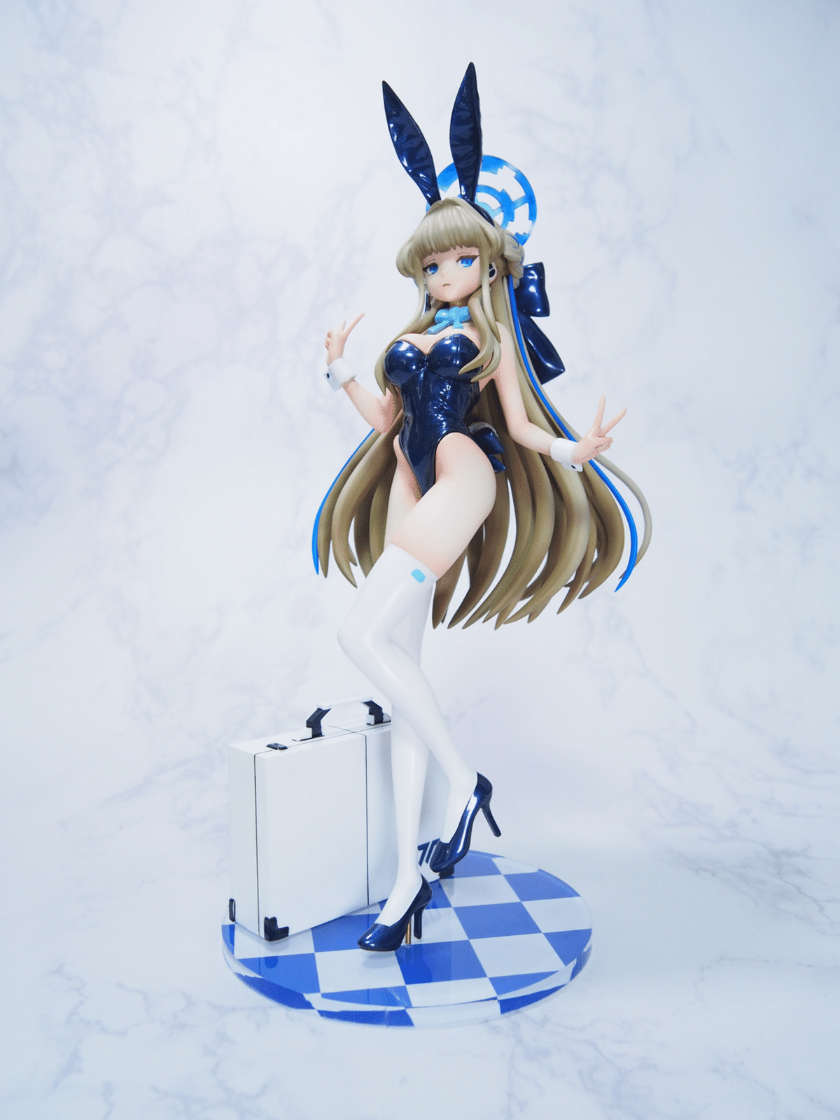 ブルーアーカイブ バニートキ ガレージキット 完成写真 #ブルアカ｜月