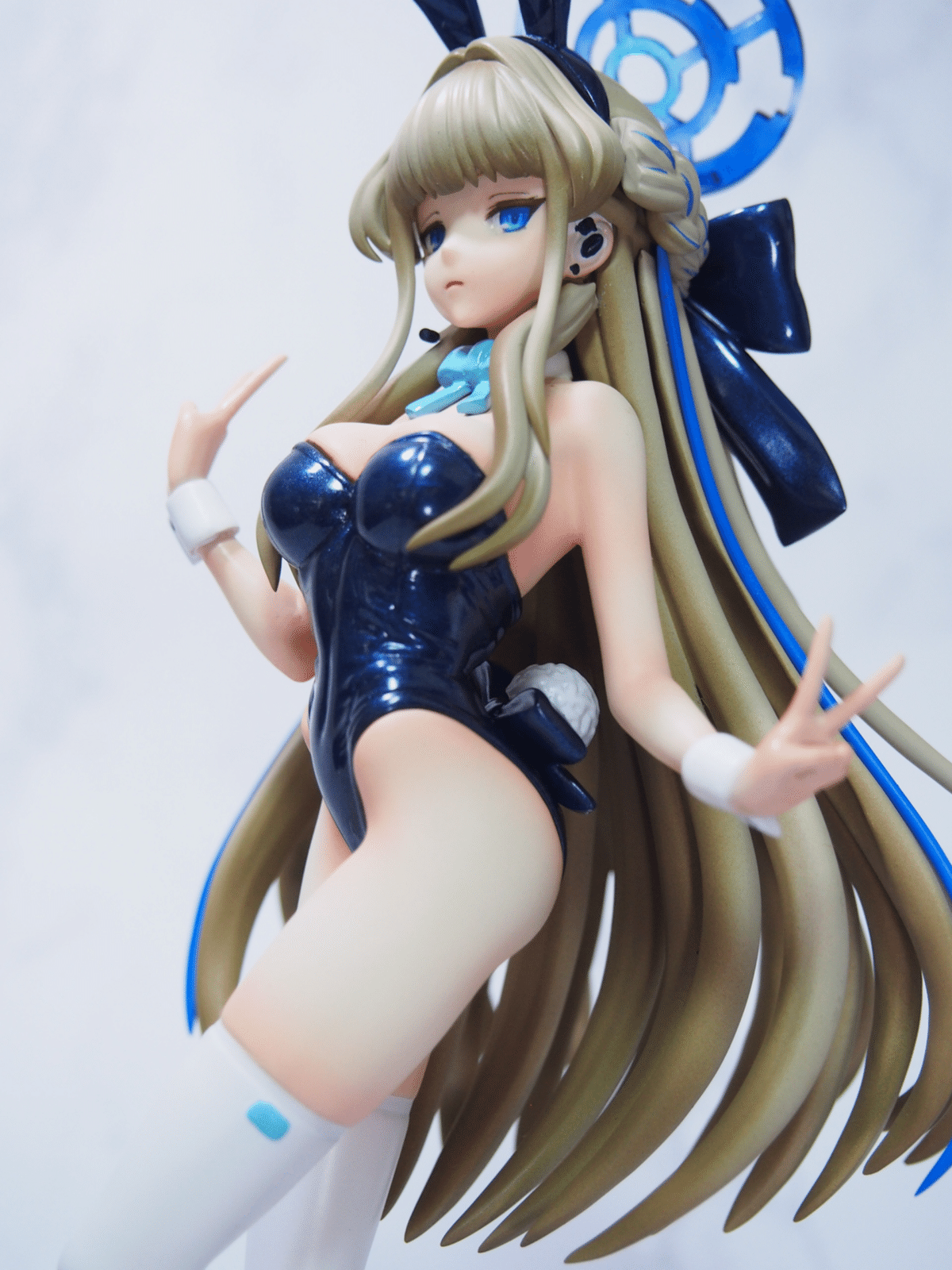 ブルーアーカイブ バニートキ ガレージキット 完成写真 #ブルアカ｜月