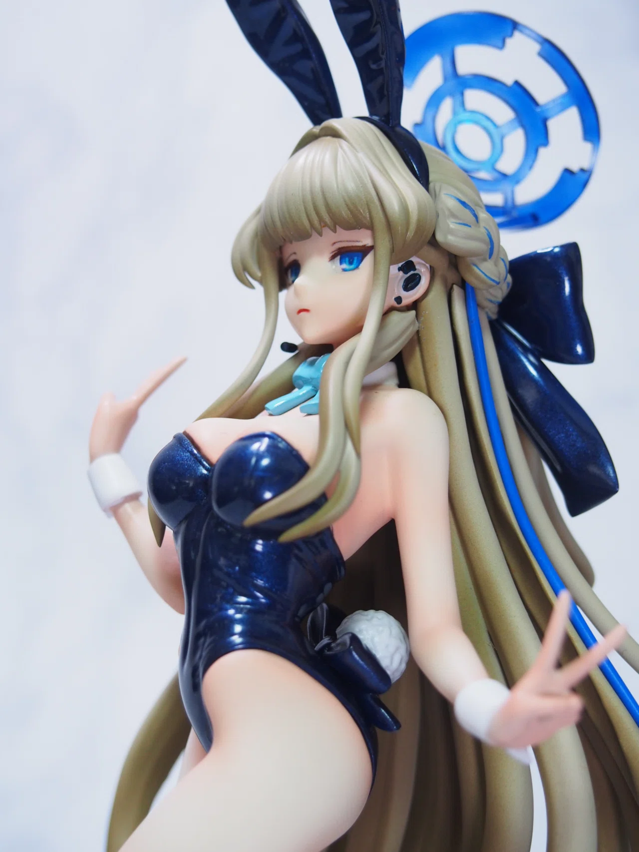 ブルーアーカイブ バニートキ ガレージキット 完成写真 #ブルアカ｜月