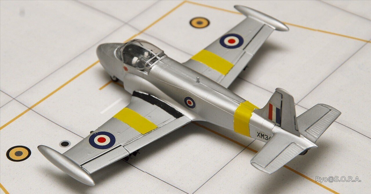 プラモデル製作記 グンゼ・エアフィックス 1/72 ジェット プロボスト
