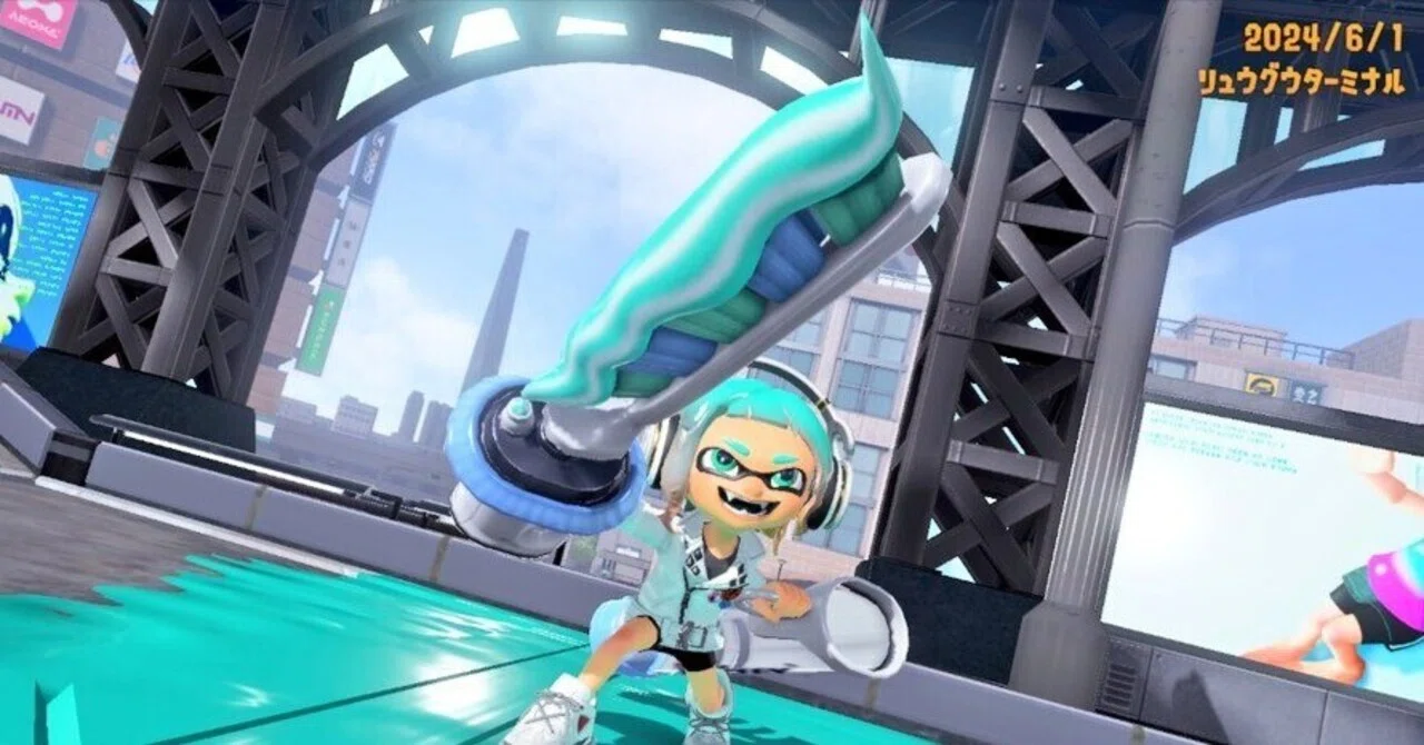 スプラトゥーン】新武器のデンタルワイパーが楽しすぎる！｜U氏