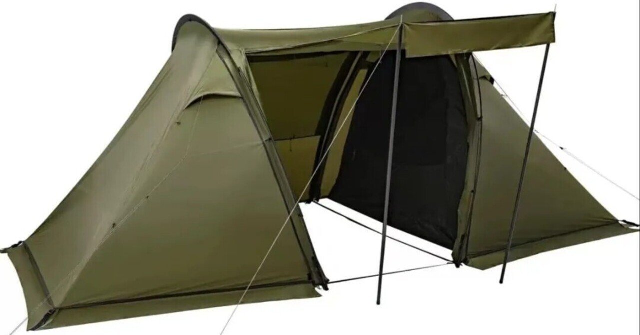 テントバカの新作テント情報(MC TOMOUNT 2ルームトンネルテント)｜尾上
