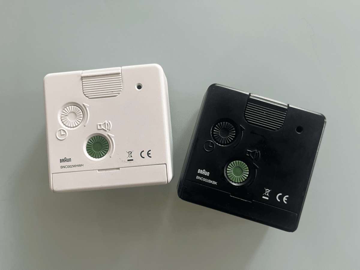 希少 白 Braun (ブラウン) - アラームクローム [BNC002] 希少 白 Braun