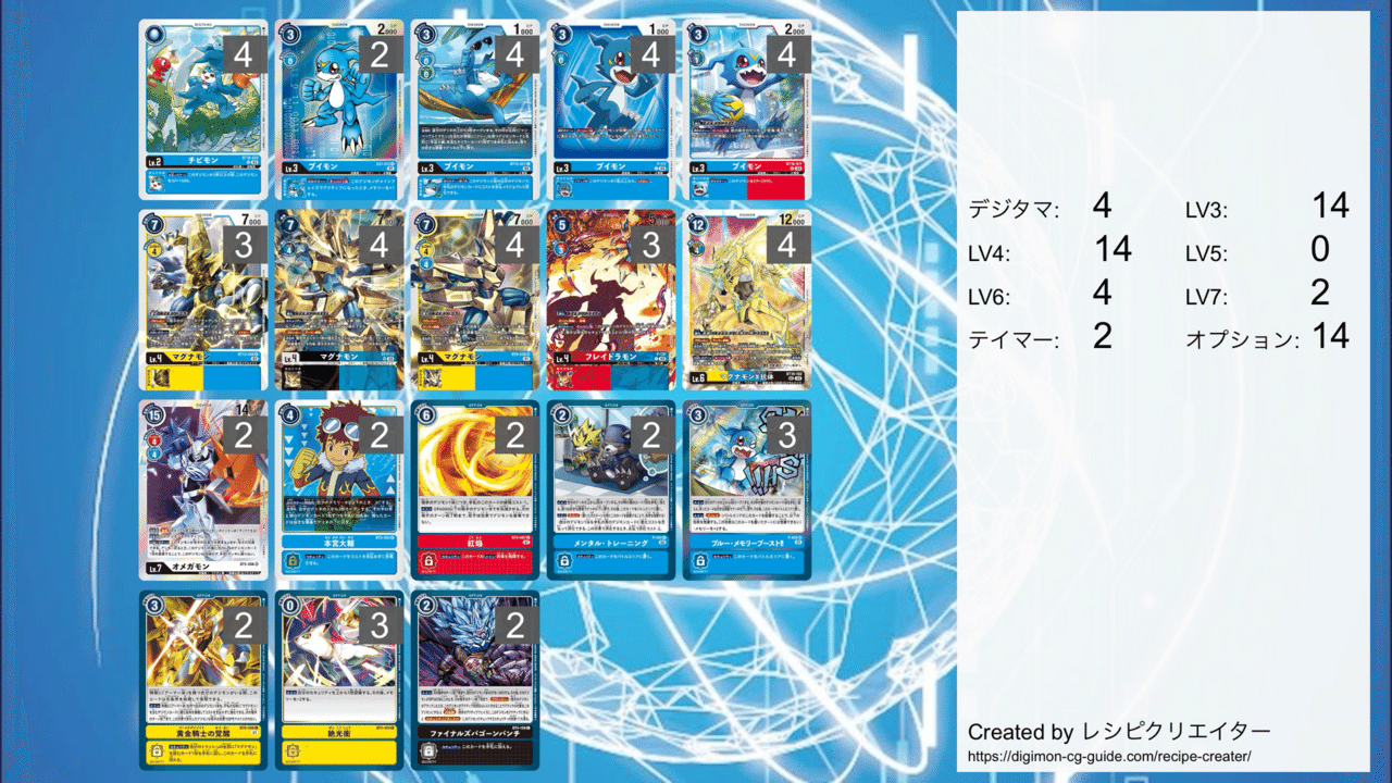 マスティモン デッキ パーツ デジモンカード デジカ 御神楽ミレイ