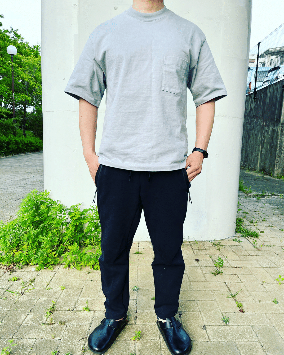オーラリー　スタンドアップTシャツ AURALEE オーラリー STAND-UP TEE スタンドアップTシャツ