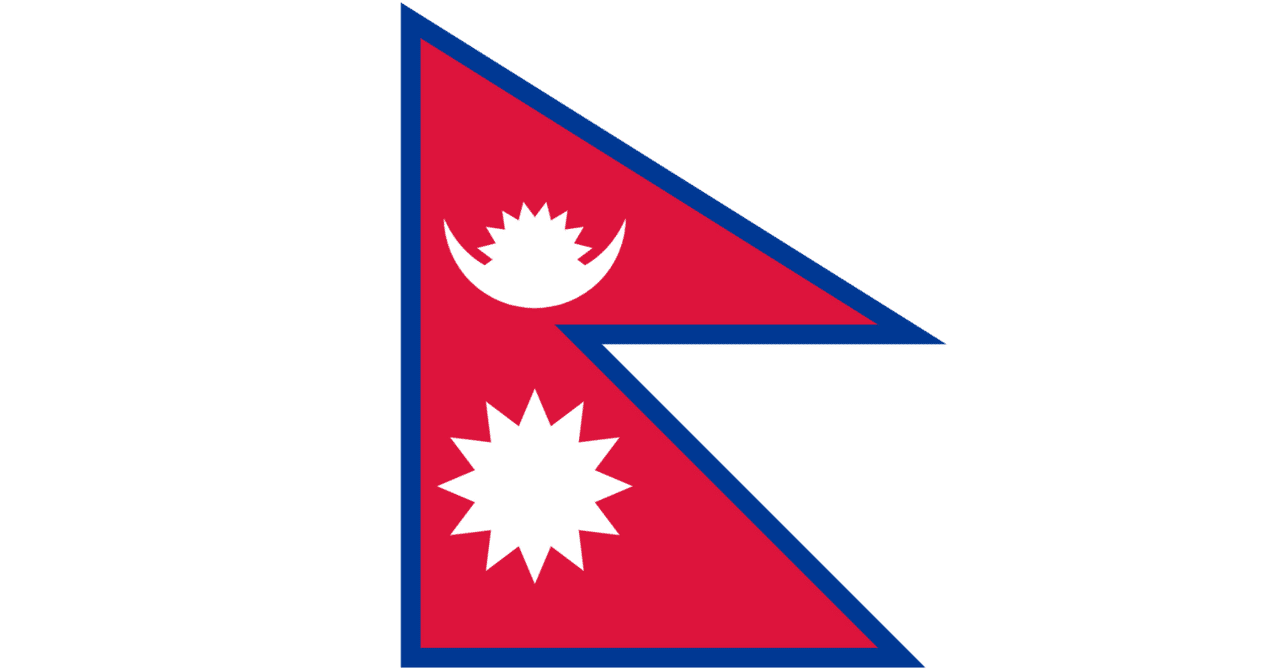 ネパール国旗の縦横比を出すにあたっての角度｜tantado_