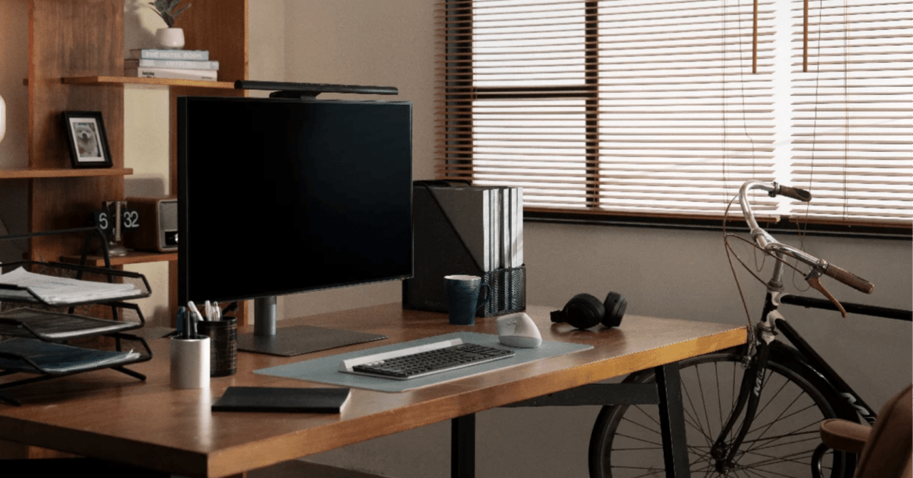 BenQ ScreenBer Pro モニターライト CR21 黒 PC モニターライト ScreenBar Pro | 製品情報 | ベンキュージャパン
