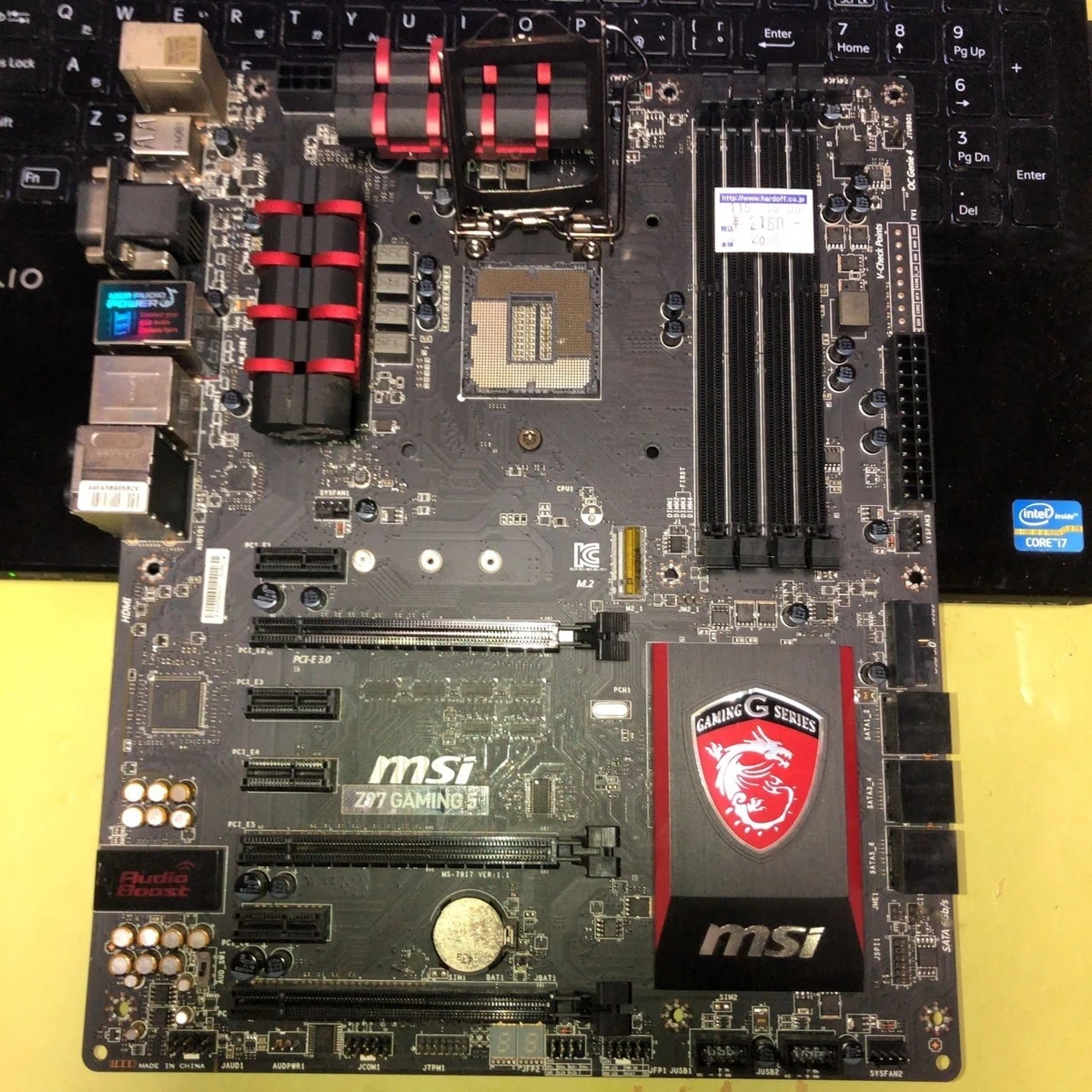 画像付け足 マザーボードZ170−Aです、CPU、メモリー、電源あり 