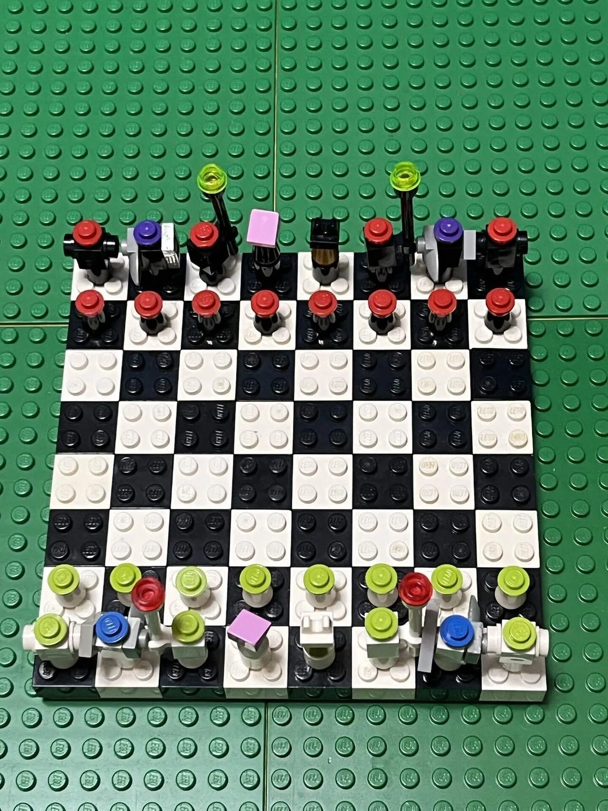 レゴで簡単に作れるボードゲーム3 チェス（ミニ）｜コロンブスの卵