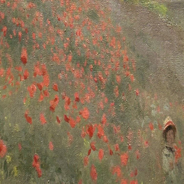 子供のためのオルセー美術館(117)ゆれる、赤。ひなげし/モネと