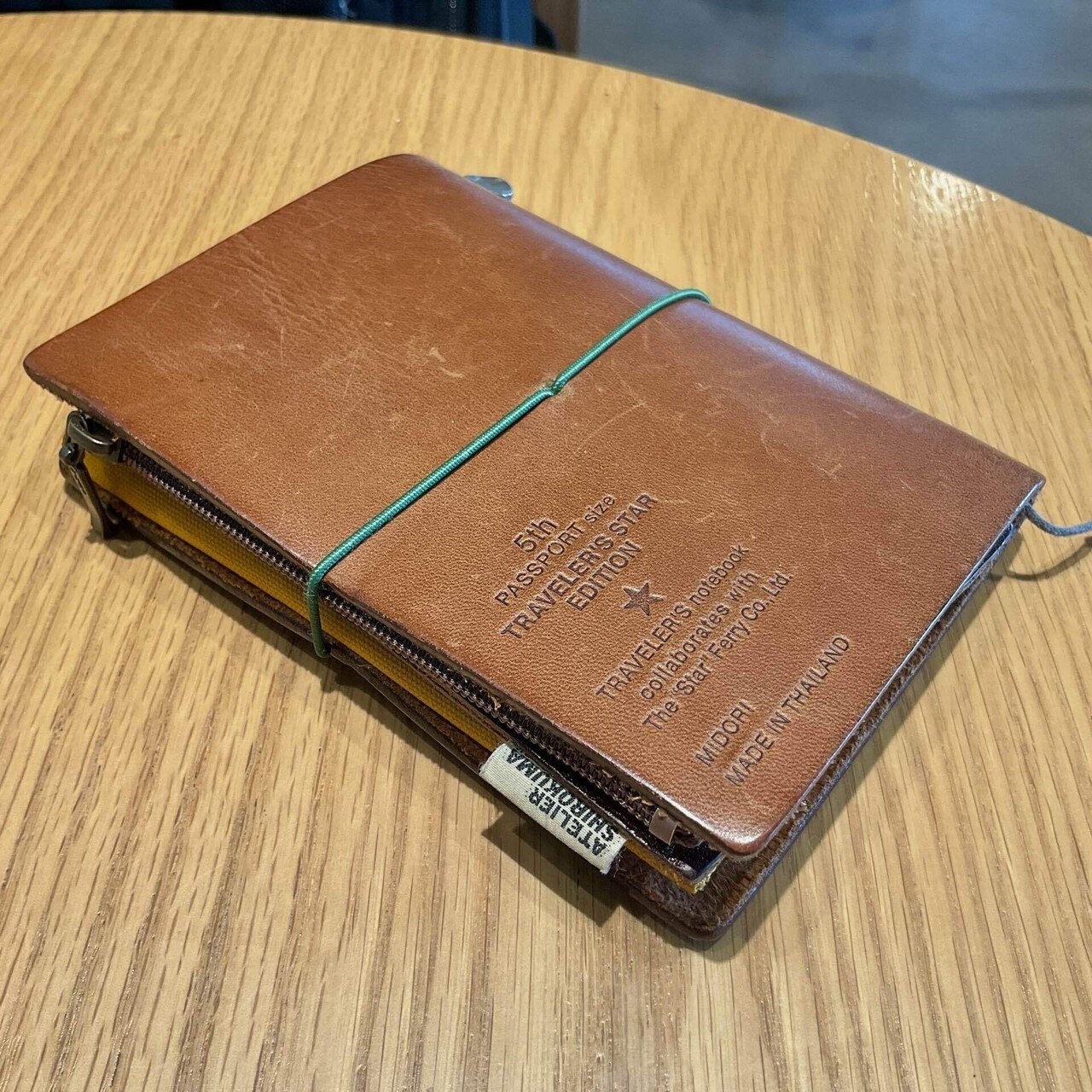 トラベラーズノートパスポート5周年スターフェリーリフィル、スタンプ