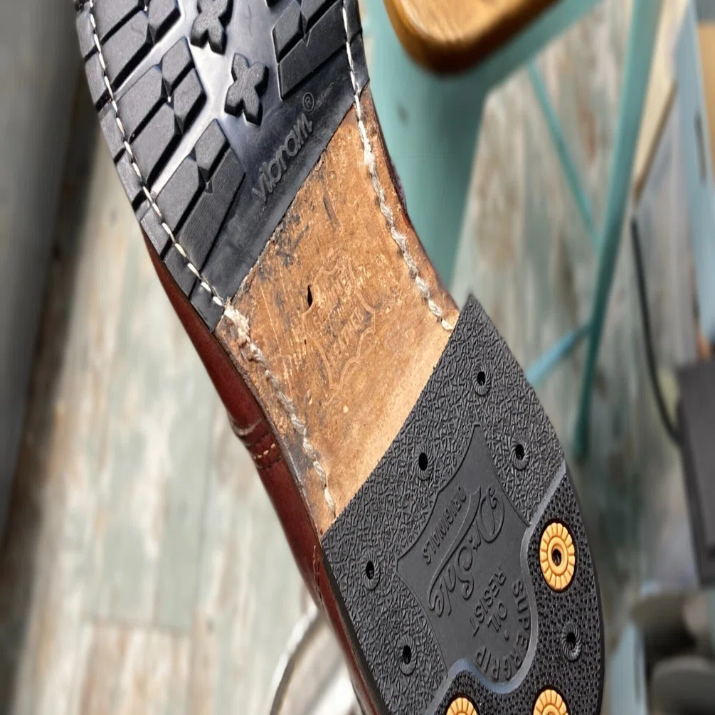 ハーフソールとヒール交換】Red Wing#9011 Beckman｜CREA Repair