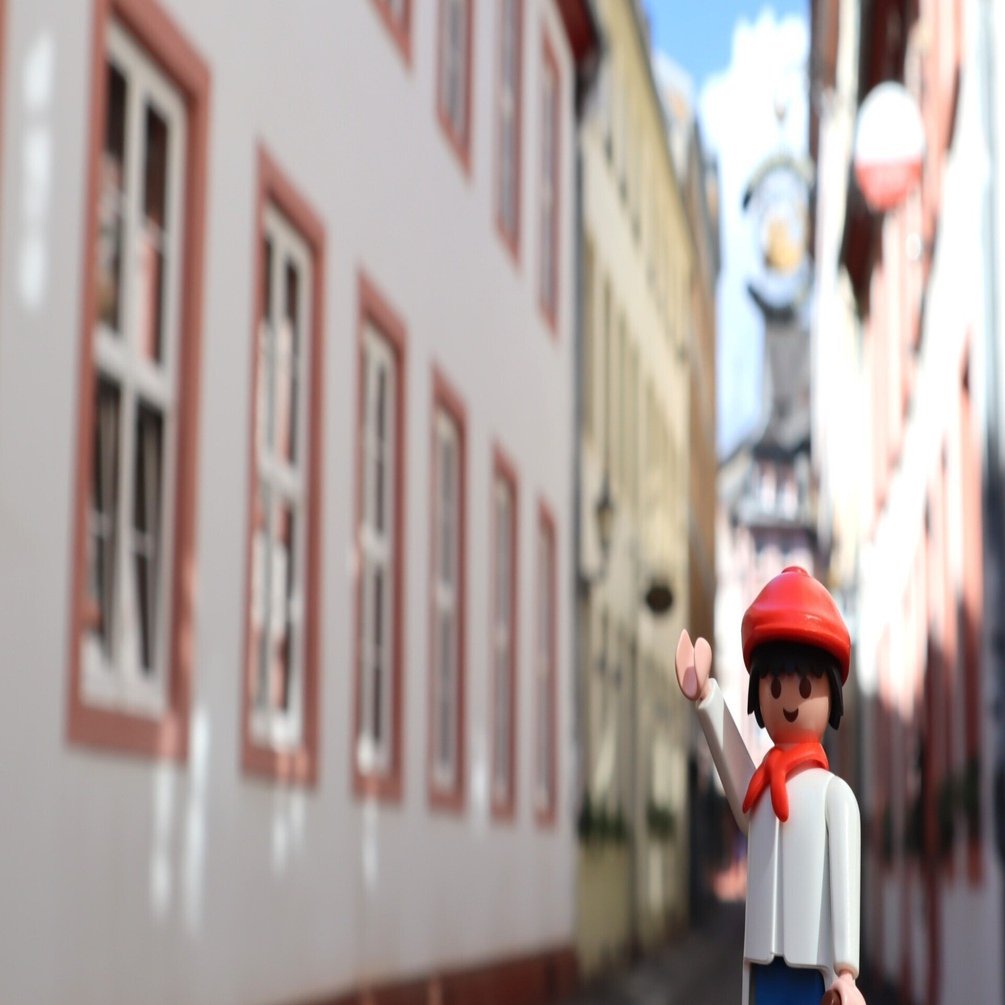 プレイモービルファンの日本人がドイツを旅した話（１）街中のPM編｜こねてる×playmobil