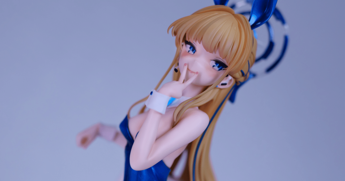 ブルーアーカイブ 飛鳥馬トキ バニーVer ガレージキット完成