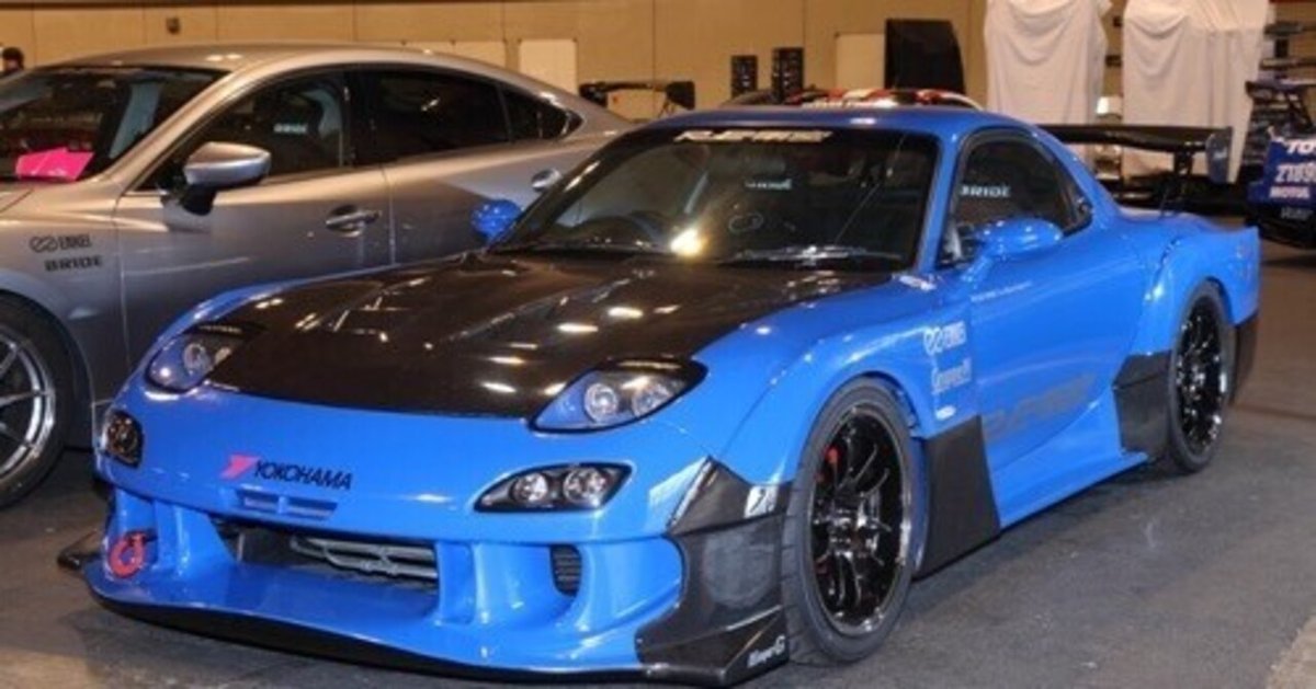 フェンダー特集‼️RE雨宮FD3S D1WIDE BODY KIT CF MODEL-05