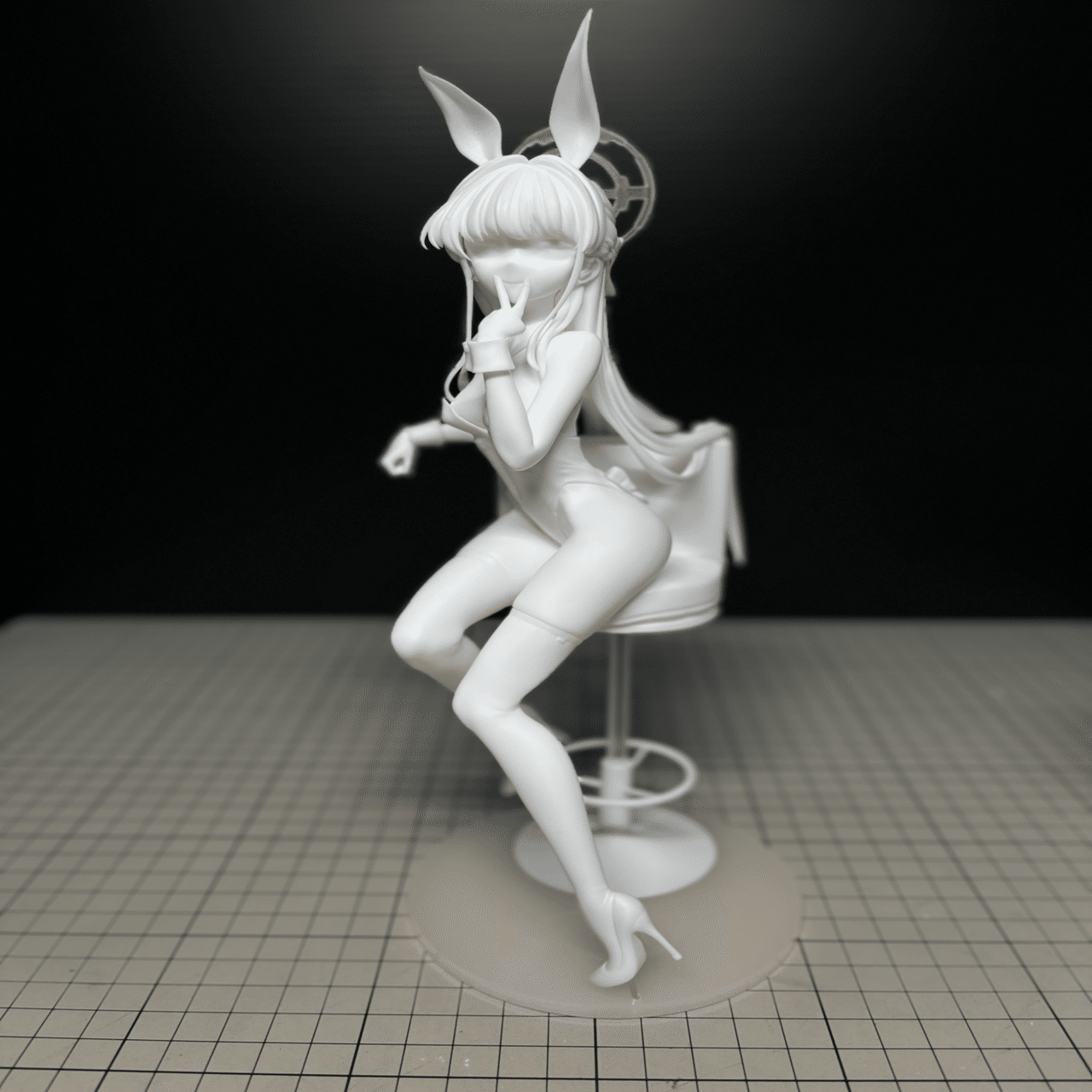 ブルーアーカイブ 飛鳥馬トキ バニーVer ガレージキット完成｜jiro model
