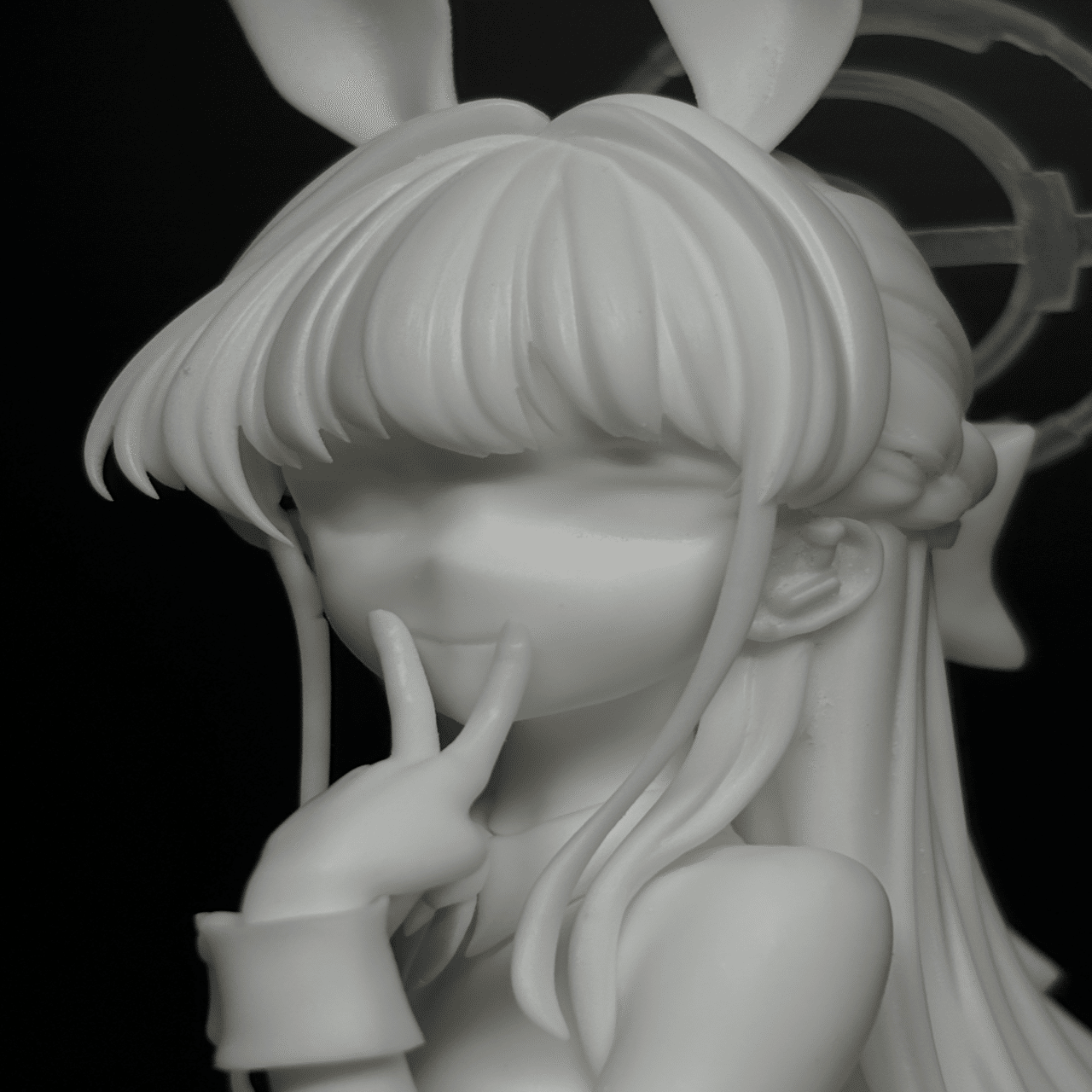 ブルーアーカイブ 飛鳥馬トキ バニーVer ガレージキット完成｜jiro model