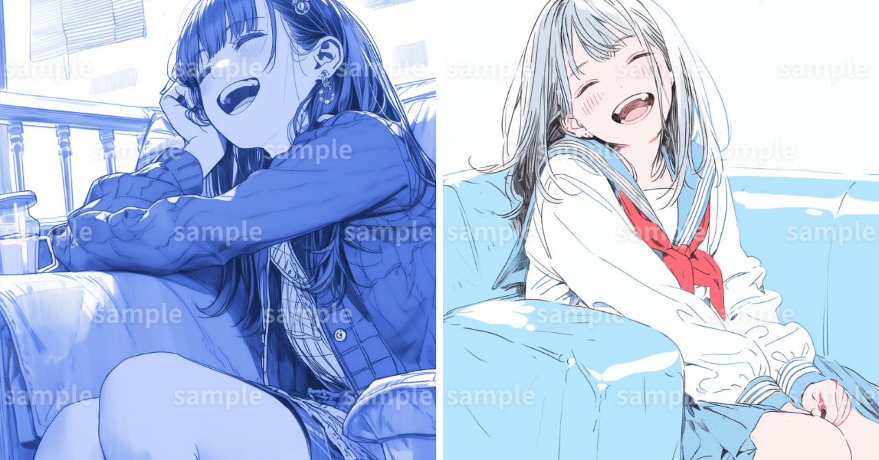 イラスト原画　優しく微笑む可愛い娘　 「スマイル」 イラスト原画優しく微笑む可愛い娘 「スマイル」