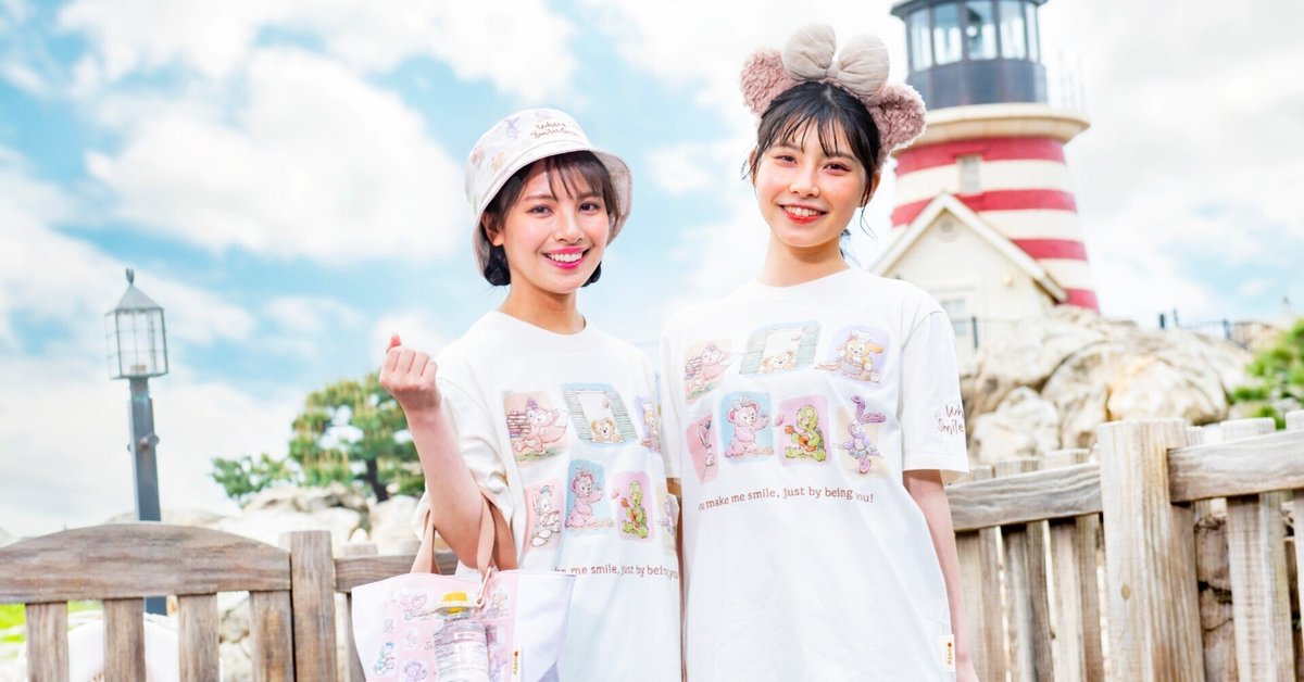ダッフィー&フレンズの「ウェア・スマイルズ・グロウ」 ｜全