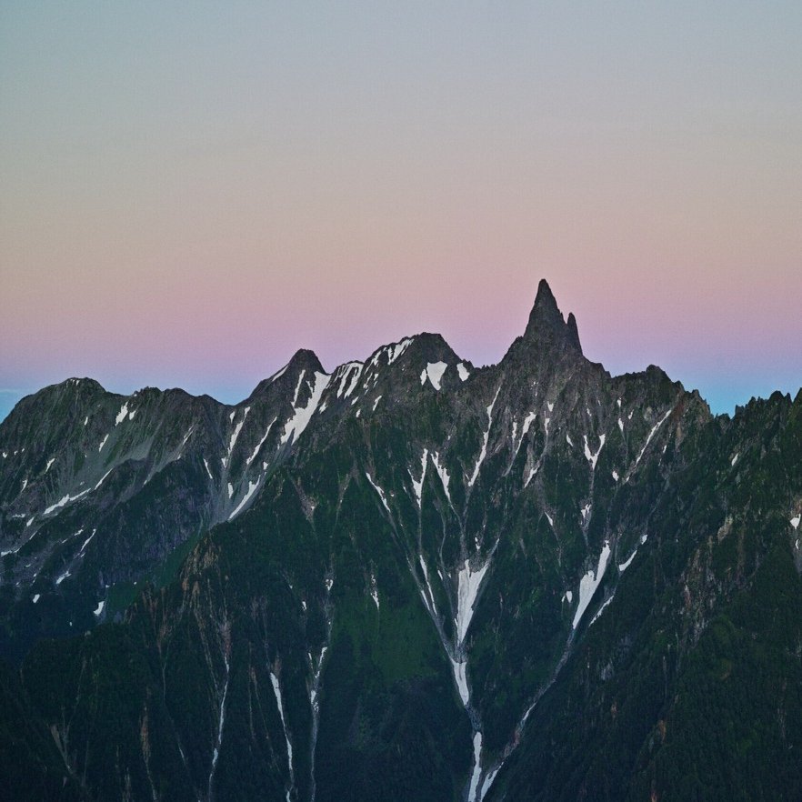 3Dプリンターで百名山 54.槍ヶ岳｜もしお