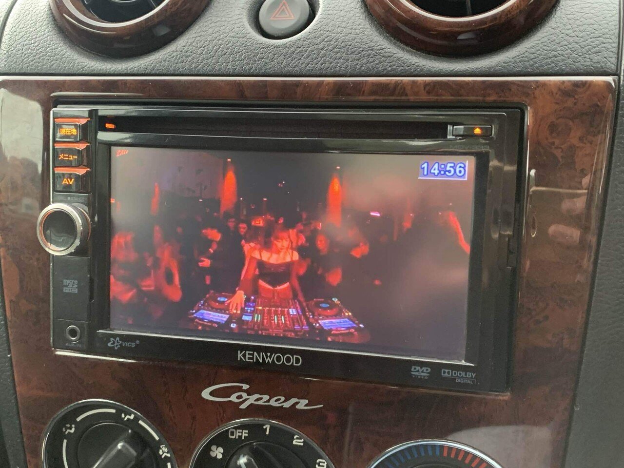 コペンL880K オーディオ入替｜まつ