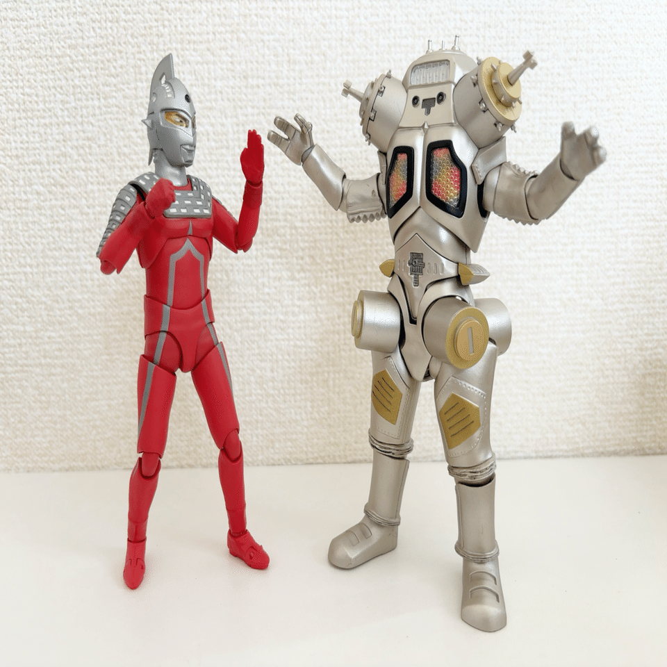 ウルトラセブン 宇宙魔人シリーズ ウルトラ警備隊員 350 昭和イメージ