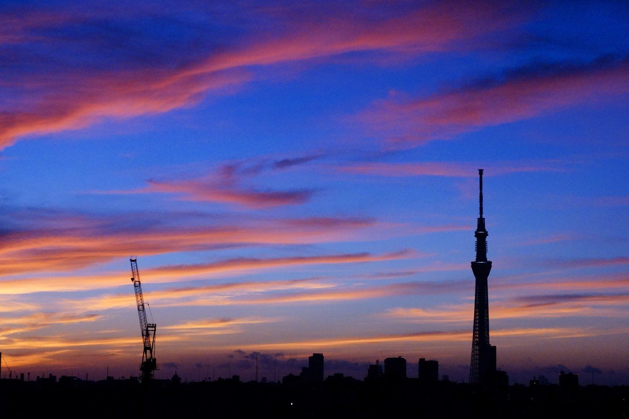 スカイツリーの朝２ Dawns Of Tokyo Skytree 2 Ryo Oda Note