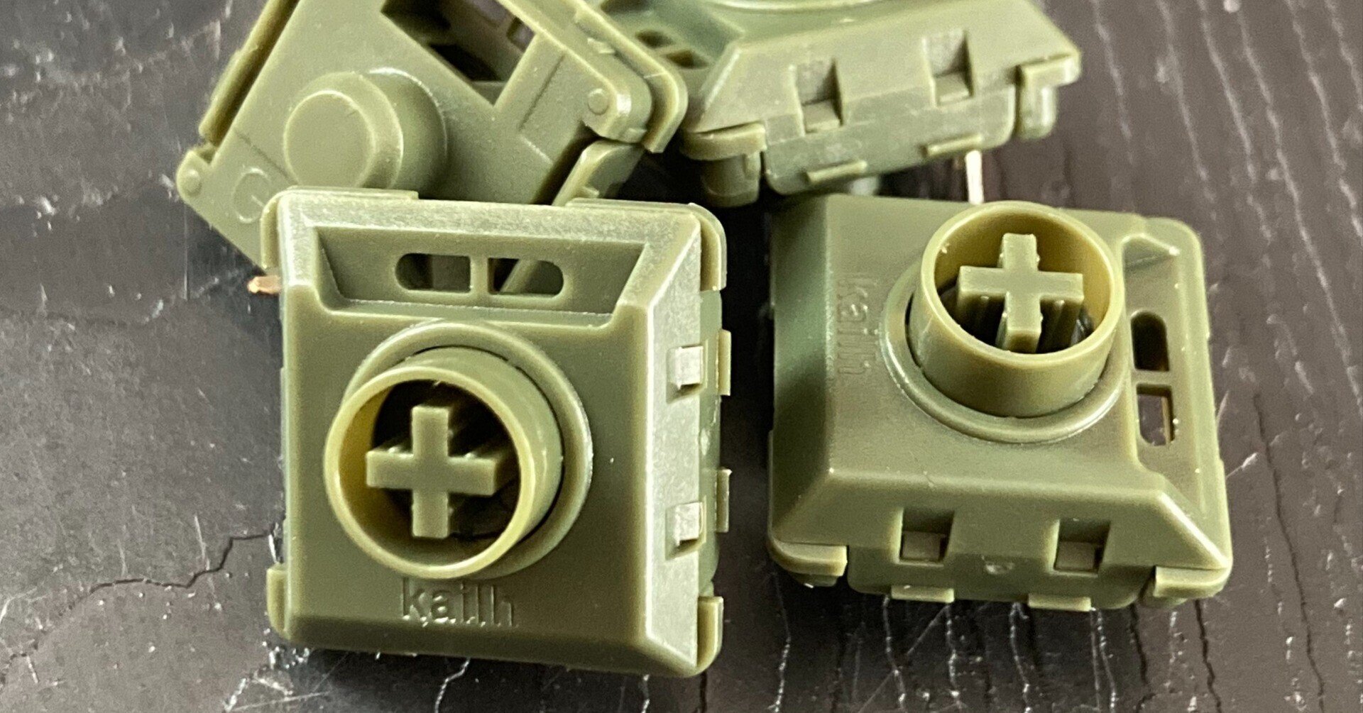 Kailh×Lofree Ghost 16個 + 予備1個 Lofree Flowレビューロープロファイルなのにガスケットマウント搭載