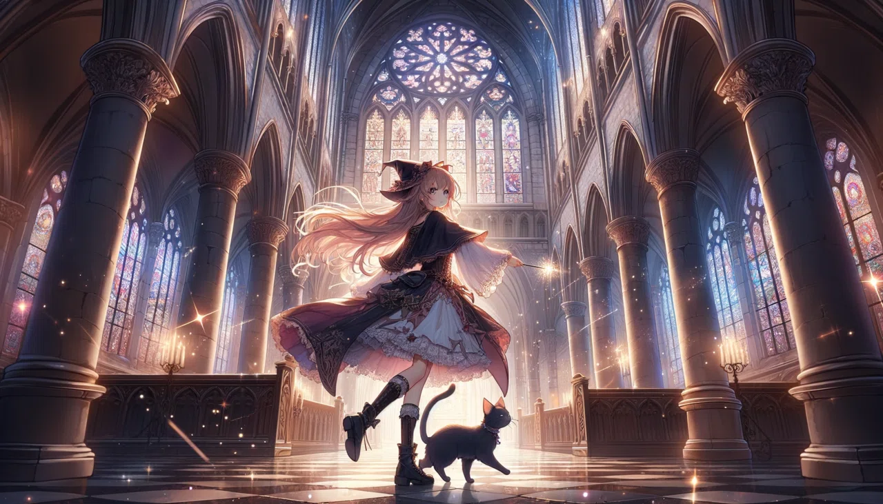 幻想的なアニメ風イラストを生成するGPTsを作ってみた｜NekoShadow