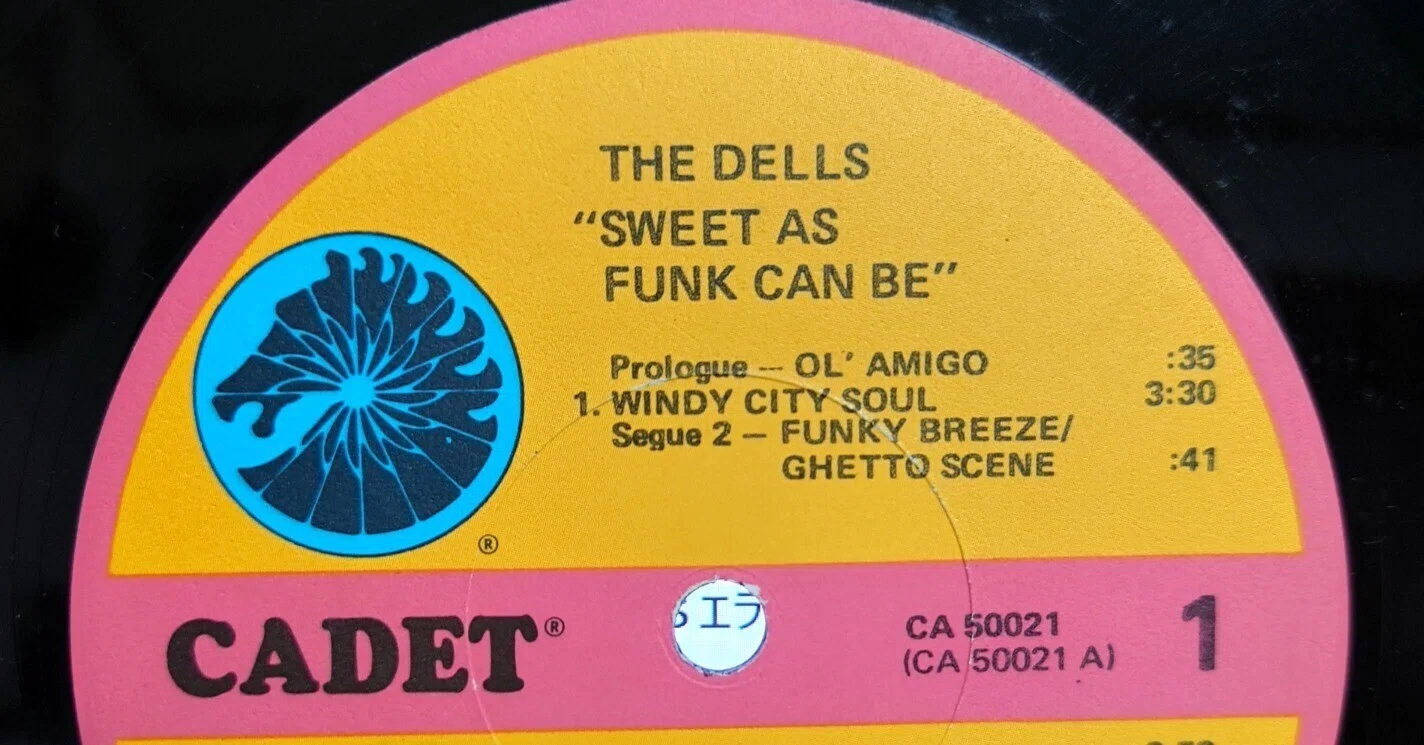 1972年レコード】69)THE dells : sweet as funk can be｜ワイバーン